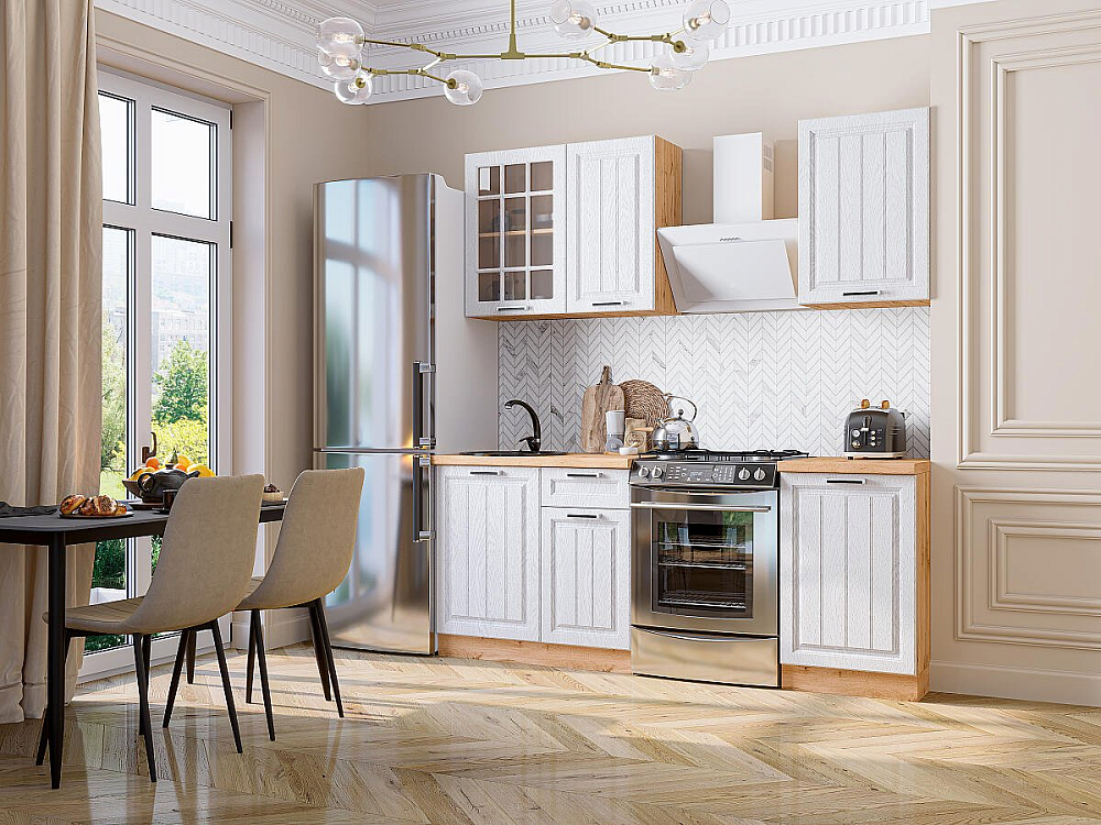 Прага-04 Дуб Вотан/Белое дерево